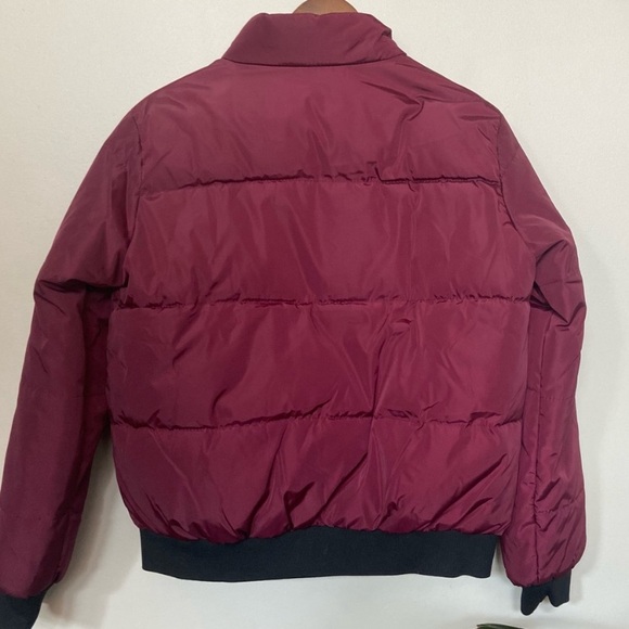 🌸 Forever 21 🌸 deep red puffer jacket - Picture 3 of 7